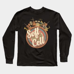 Music Tour Vintage Retro // Soft Cell Long Sleeve T-Shirt